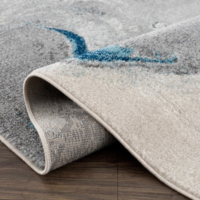 Blue River Marble Area Rug - Clearance