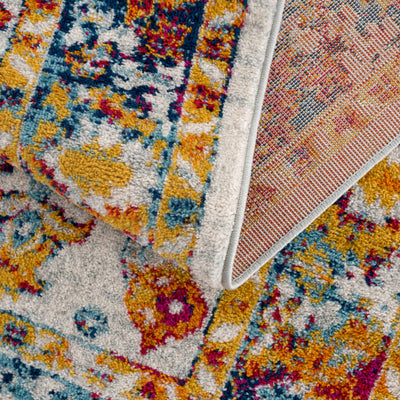 Istanbul Colorful Floral Area Rug - Clearance