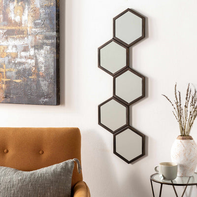 Sagay Honeycomb Mirror