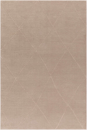 Aldis Tan Washable Area Rug