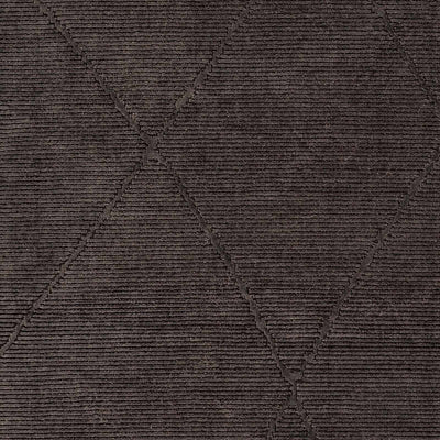 Aldis Charcoal Washable Area Rug