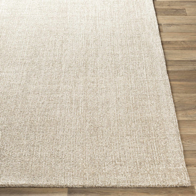 Salfordville Neutral Wool Area Carpet