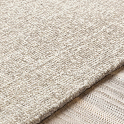 Salfordville Neutral Wool Area Carpet