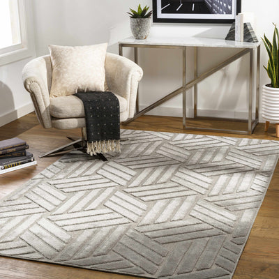 Sancaktepe Premium Wool & Viscose Area Rug - Clearance