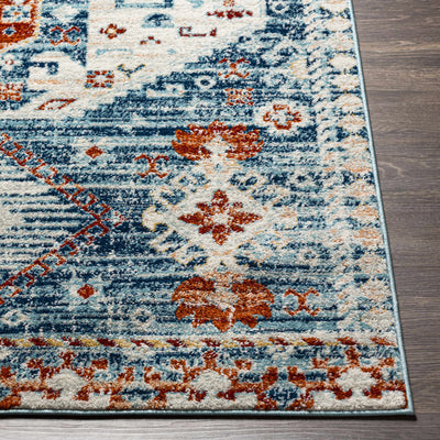 Tullow Blue Area Rug - Clearance