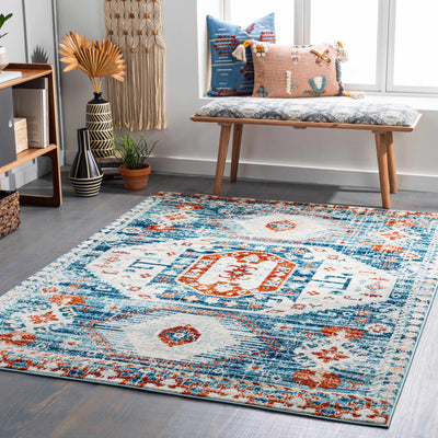 Tullow Blue Area Rug - Clearance