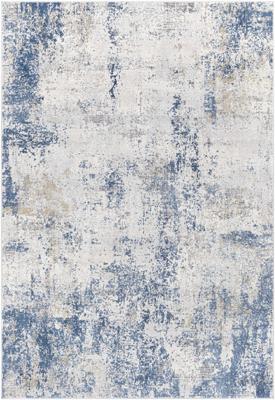 Sapcote Abstract Blue Area Rug