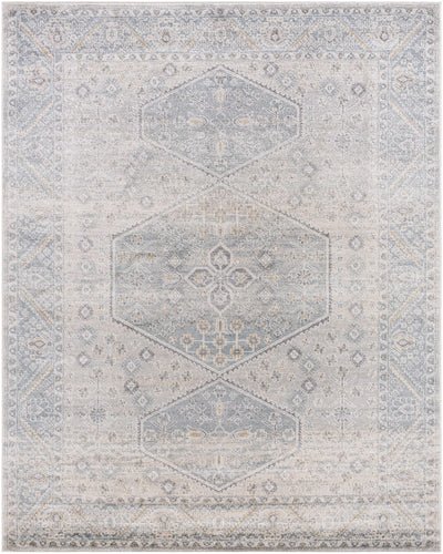 Nydia Blue Medallion Area Rug