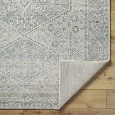 Nydia Blue Medallion Area Rug