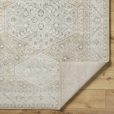 Nydia Beige Medallion Area Rug