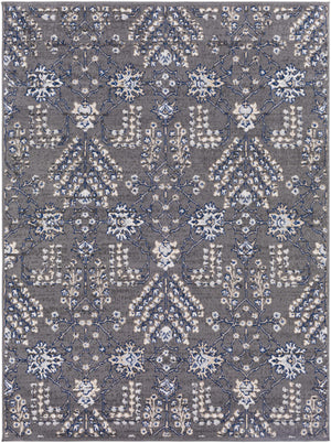 Sapinero Gray Floral Rug - Clearance