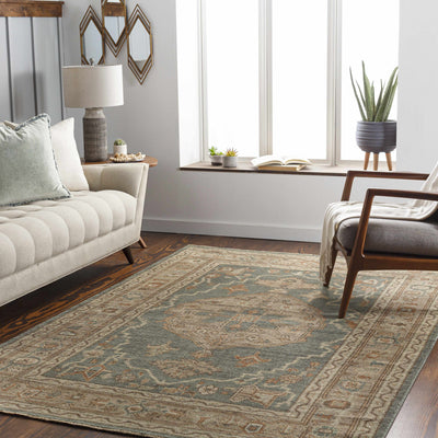 Sage Meja Premium Wool Rug