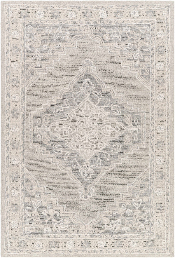 Nani Gray Wool Blend Area Rug