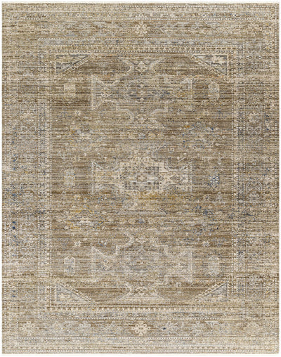 Margaret Medallion Sage Washable Area Rug - Becki Owens x Livabliss