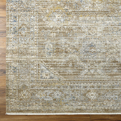 Margaret Medallion Sage Washable Area Rug - Becki Owens x Livabliss