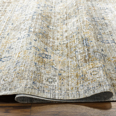 Margaret Damask Brown Washable Area Rug - Becki Owens x Livabliss