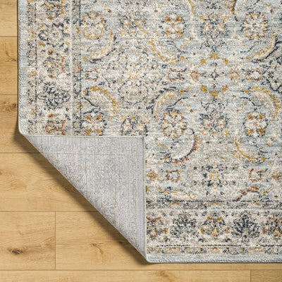 Jeven Blue Area Rug