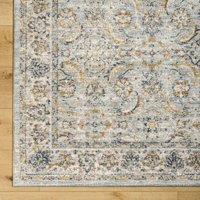 Jeven Blue Area Rug