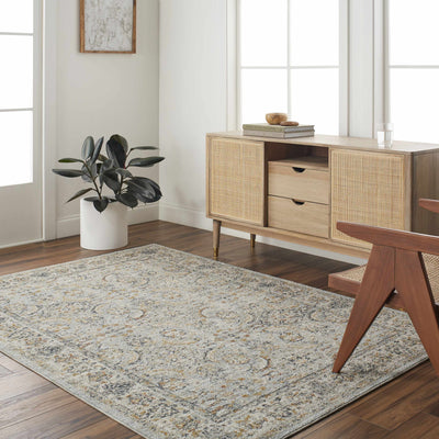 Jeven Blue Area Rug