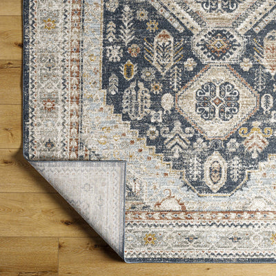 Kouta Beige & Navy Area Rug