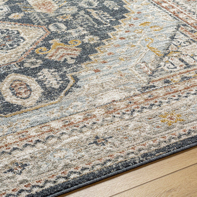 Kouta Beige & Navy Area Rug