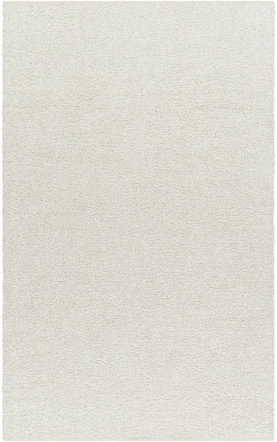 Kamil Ivory Solid Area Rug