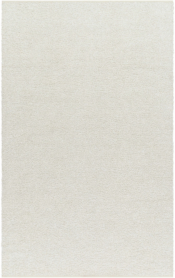 Kamil Ivory Solid Area Rug