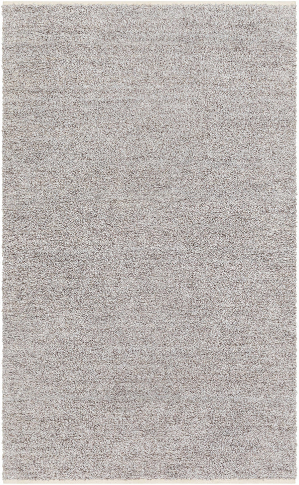 Kamil Gray Solid Area Rug