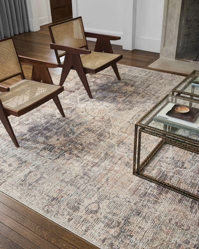 Marlene Medallion Brown Area Rug - Becki Owens x Livabliss