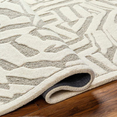 Avian Cream Wool Area Rug