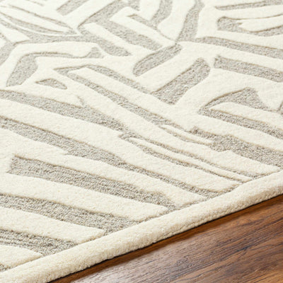 Avian Cream Wool Area Rug