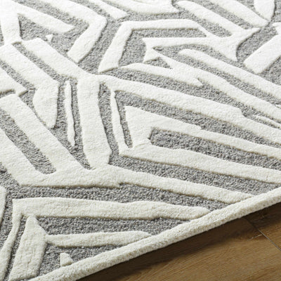 Avian Gray Wool Area Rug