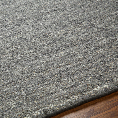 Ayumu Gray Hand Woven Wool Area Rug