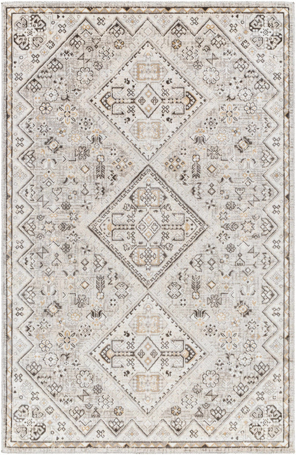 Meja Cream Washable Area Rug - Clearance