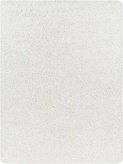 Bluma Solid White Plush Rug