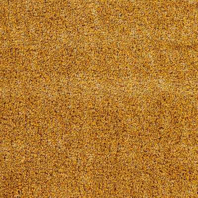 Bluma Solid Mustard Plush Rug