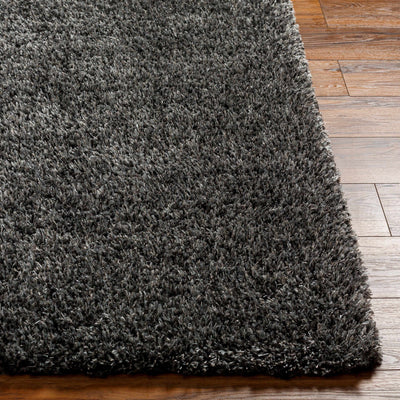 Bluma Black Area Rug - Clearance