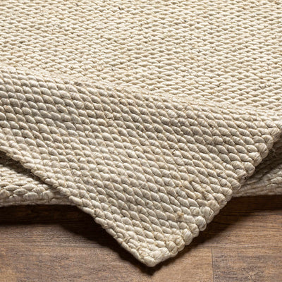 Dulal Hand Woven Bleached Jute Rag Rug