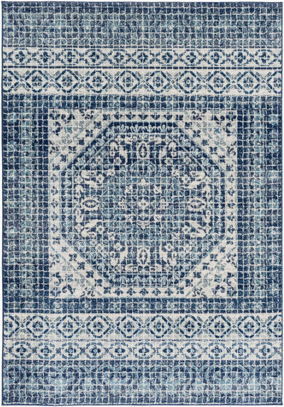 Athena Blue Greek Rug - Clearance