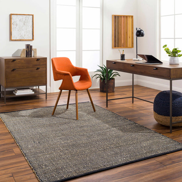 Byrne Black Jute Rug