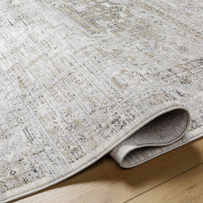 Kazou Gray Medallion Area Rug