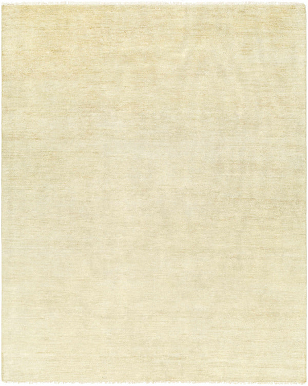 Powa Light Yellow Area Rug