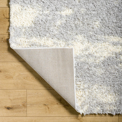 Aysun Gray Plush Area Rug