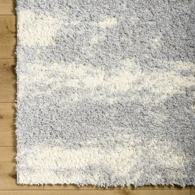 Aysun Gray Plush Area Rug