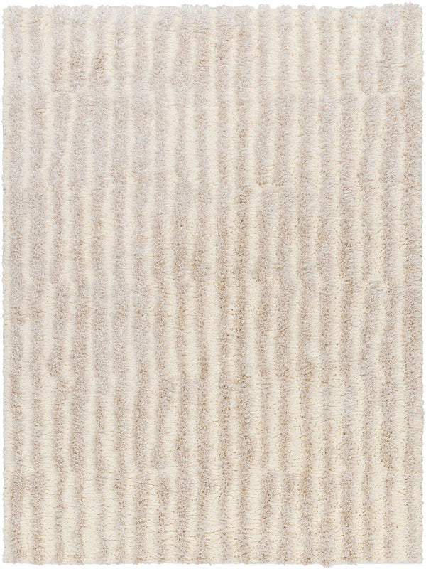 Filip Block Striped Plush Area Rug