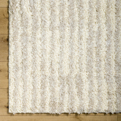 Filip Block Striped Plush Area Rug