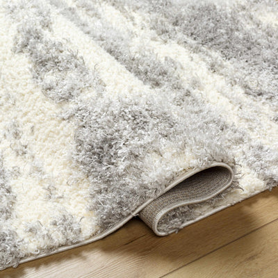 Grete Gray Plush Area Rug