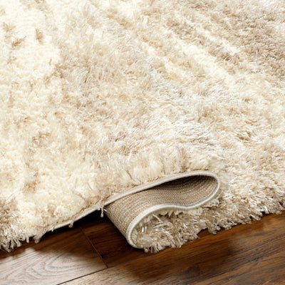 Grete Beige Plush Area Rug