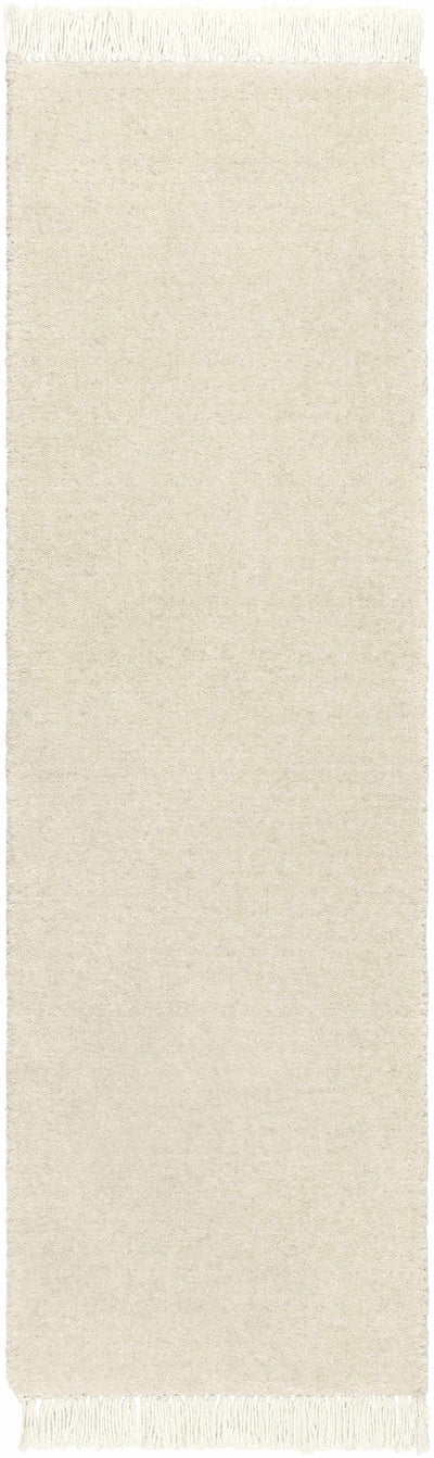 Myron Beige Wool Area Rug