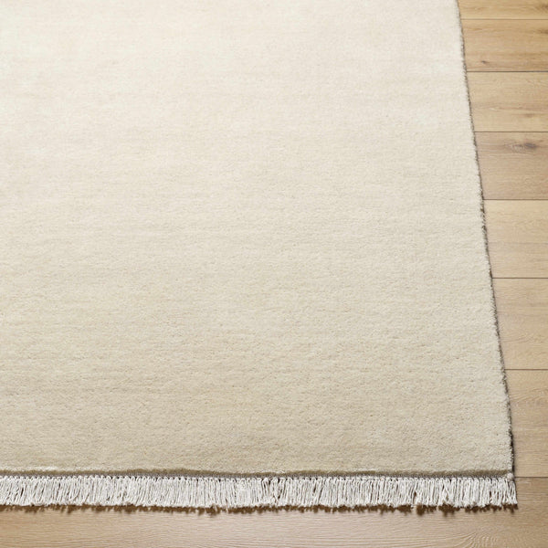 Myron Beige Wool Area Rug